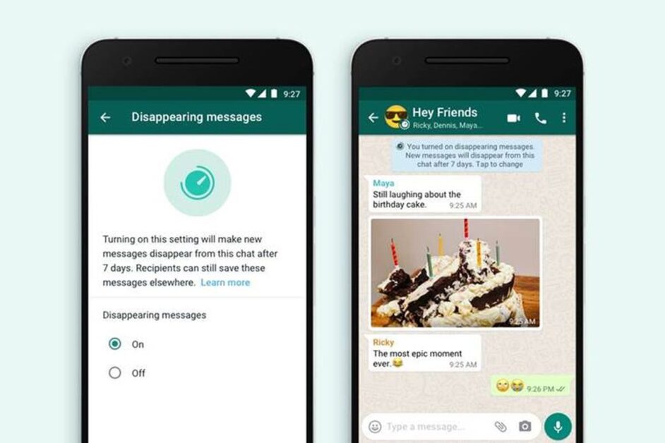 How to send disappearing messages on WhatsApp