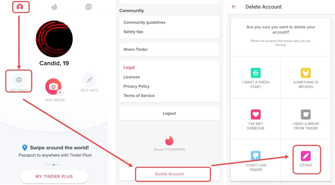 How to delete my Tinder account (permanently)