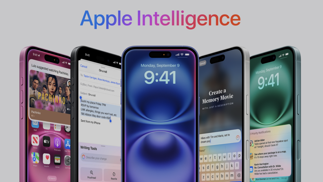 Apple Intelligence is factory-installed on the iPhone 16 (image: reproduction/Apple)