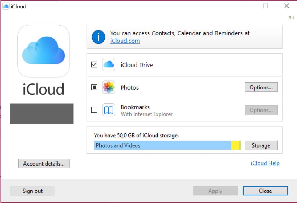 download icloud photos to pc