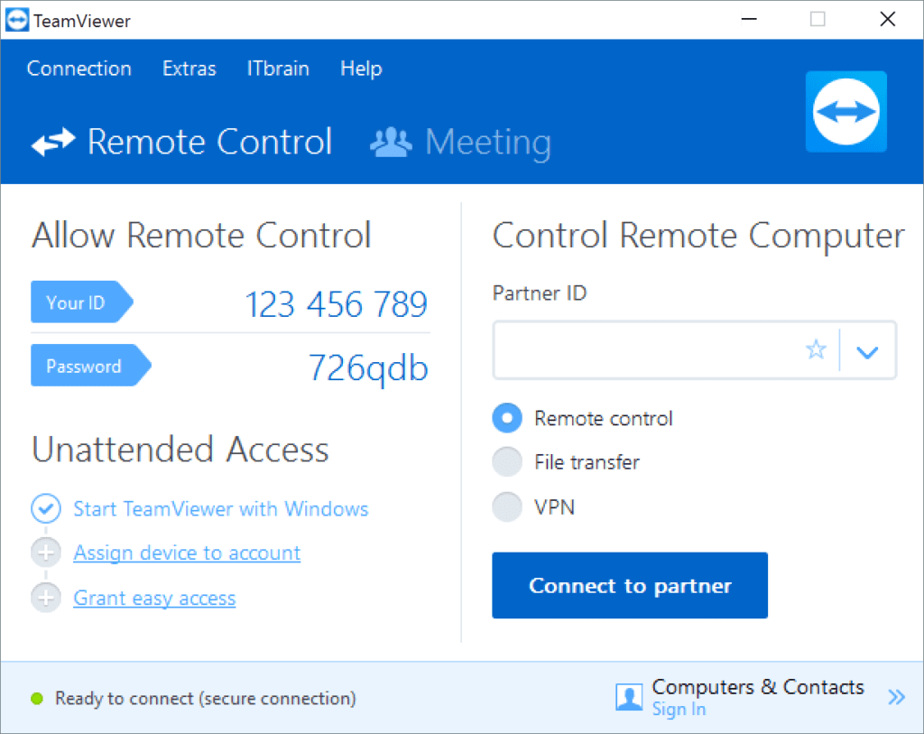 access pc remotely