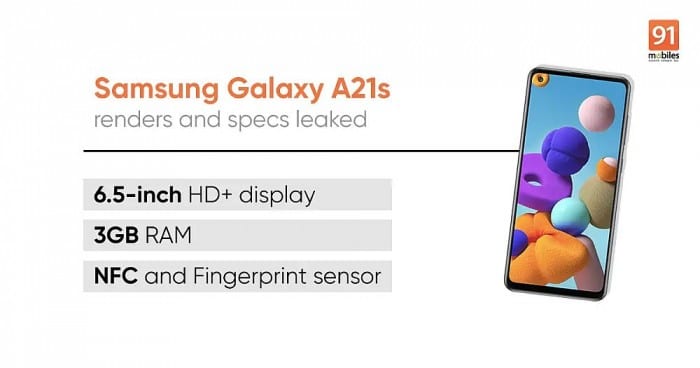 specs of a21s