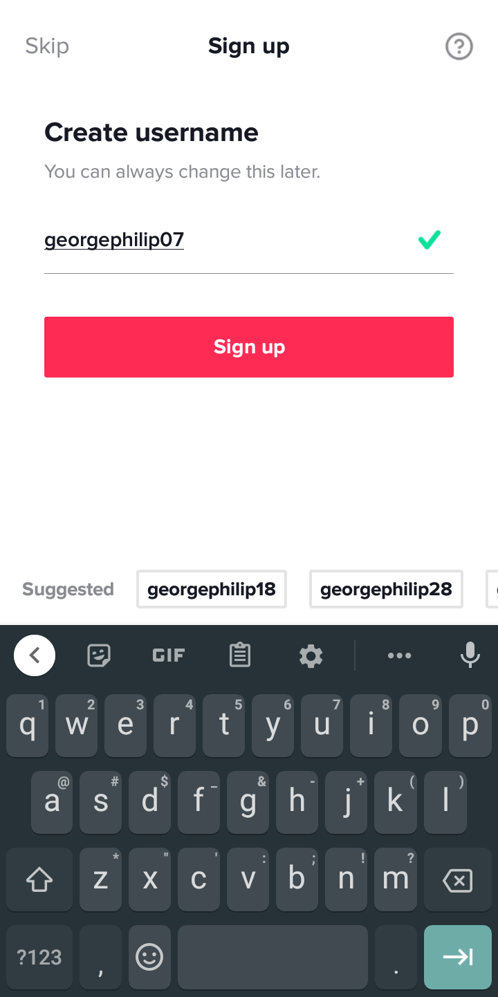 How to create a TikTok account Betechwise