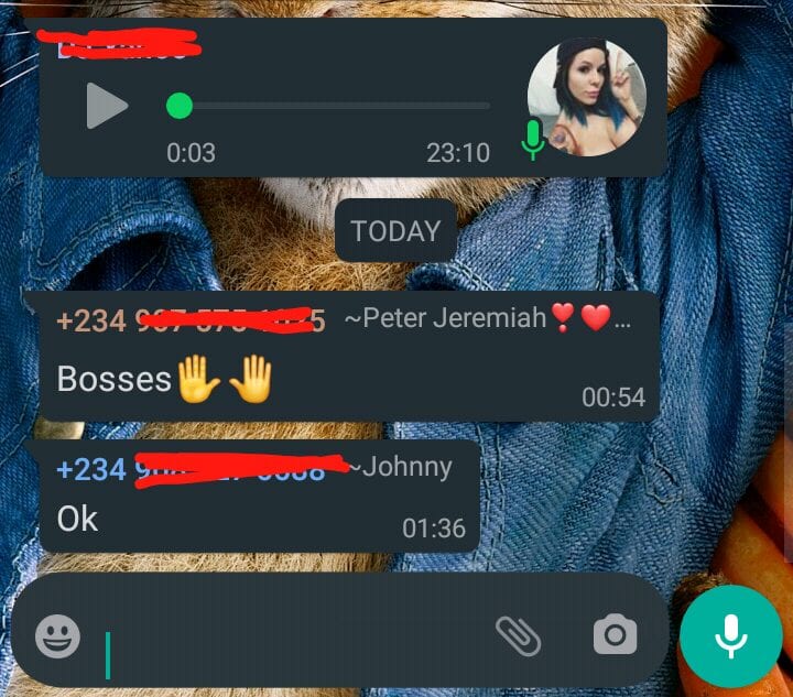 how to listen to a voice message on messenger