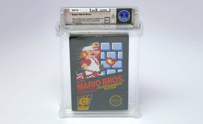 Sealed copy of Super Mario Bros. is the most expensive game ever sold