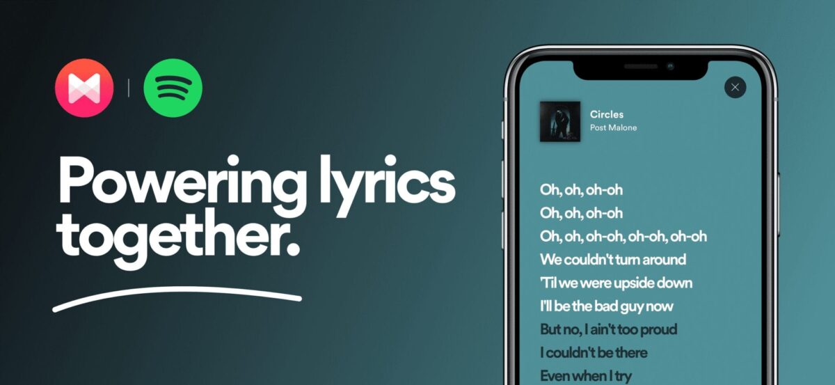 lyrics spotify app