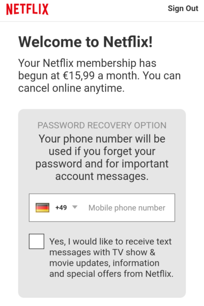 Netflix premium membership account free