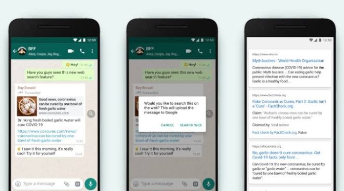 How to check fake news on WhatsApp [Search]