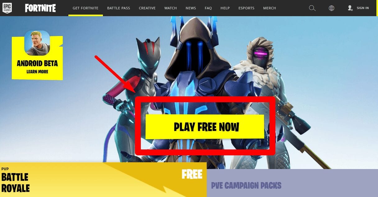 download fortnite for pc windows 10 free