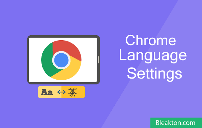 How to change Google Chrome Language