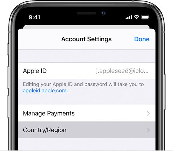 How to Change your Apple ID Country on iPhone