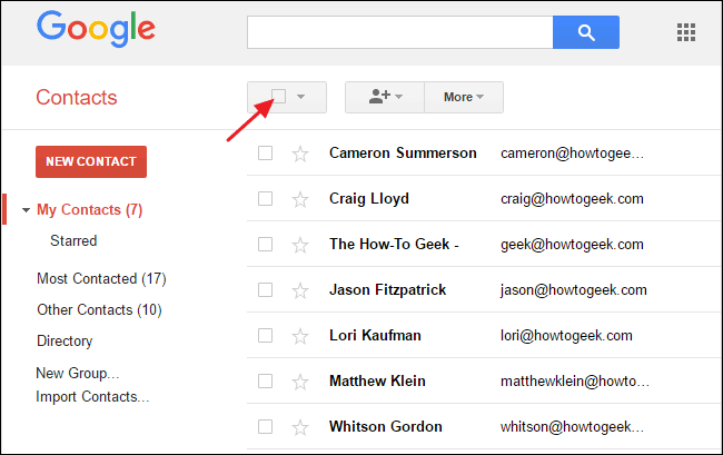 How To Save Contacts From Your Phone In Gmail Import And Export