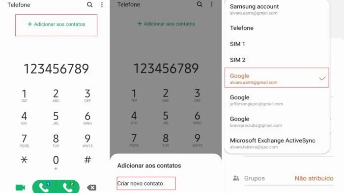 How to add a new number to your Google Account