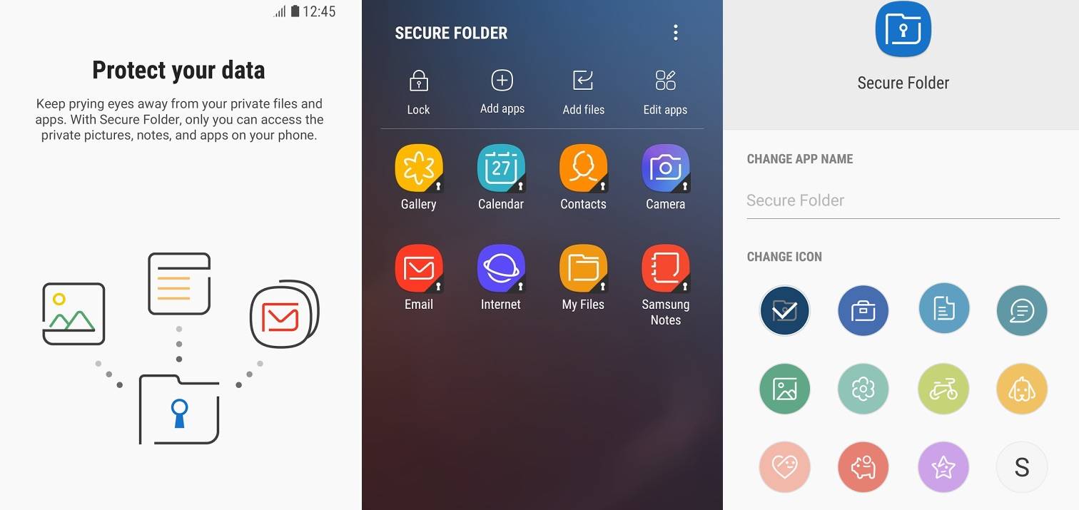 How to use Secure Folder on a Samsung phone