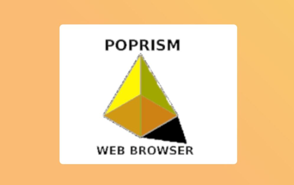 poprism web browser