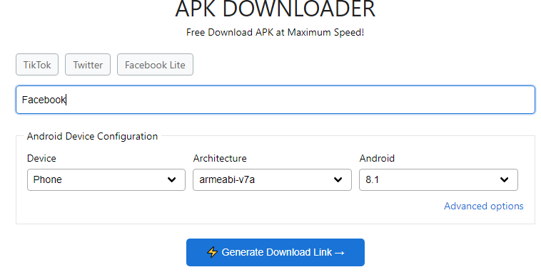 Download APK From Play Store on PC using Browser Extension