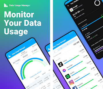 Data Usage Manager & Monitor to save mobile data