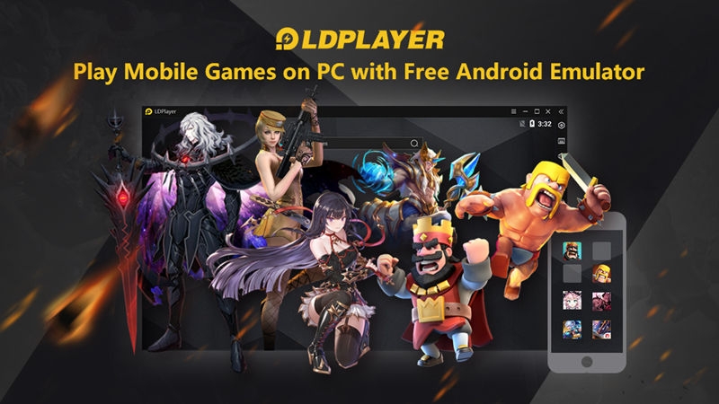 LDPlayer: enjoy mobile gaming on the big screen