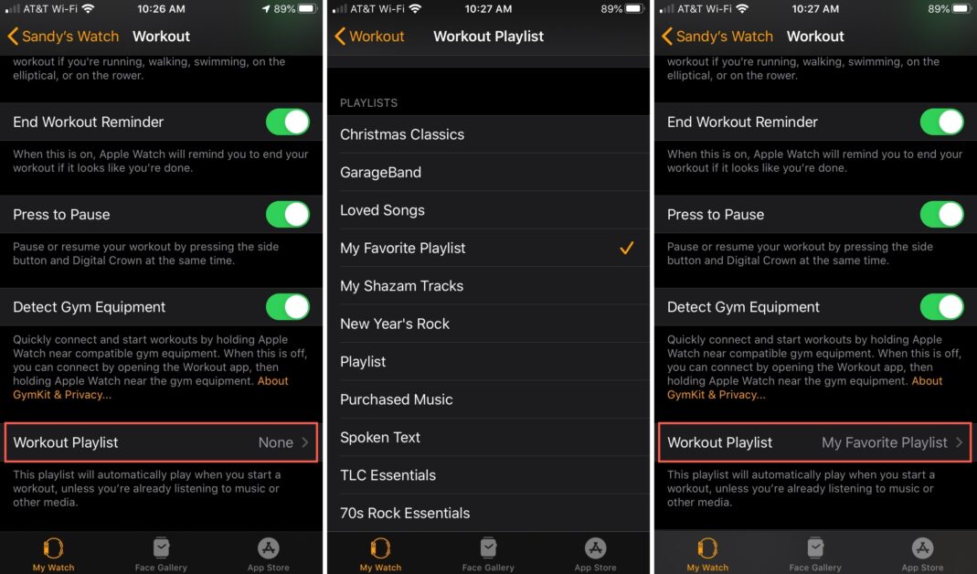How to delete music on Apple Watch from phone