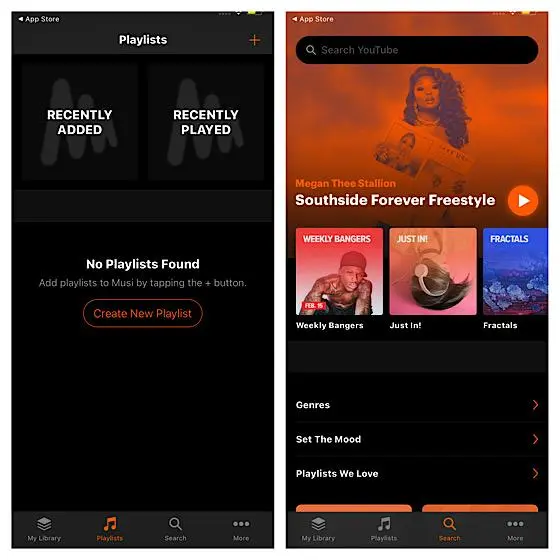 Musi – Stream Music Directly from YouTube