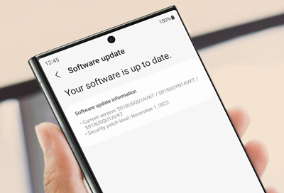 Update your device to the latest version of the operating system