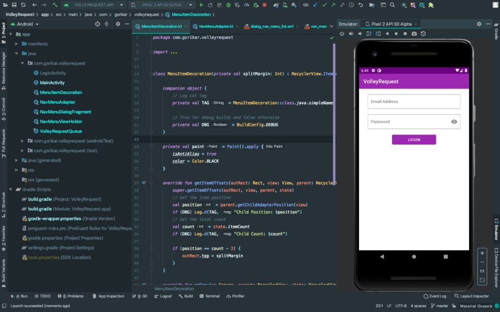 Android Studio: the official Android emulator
