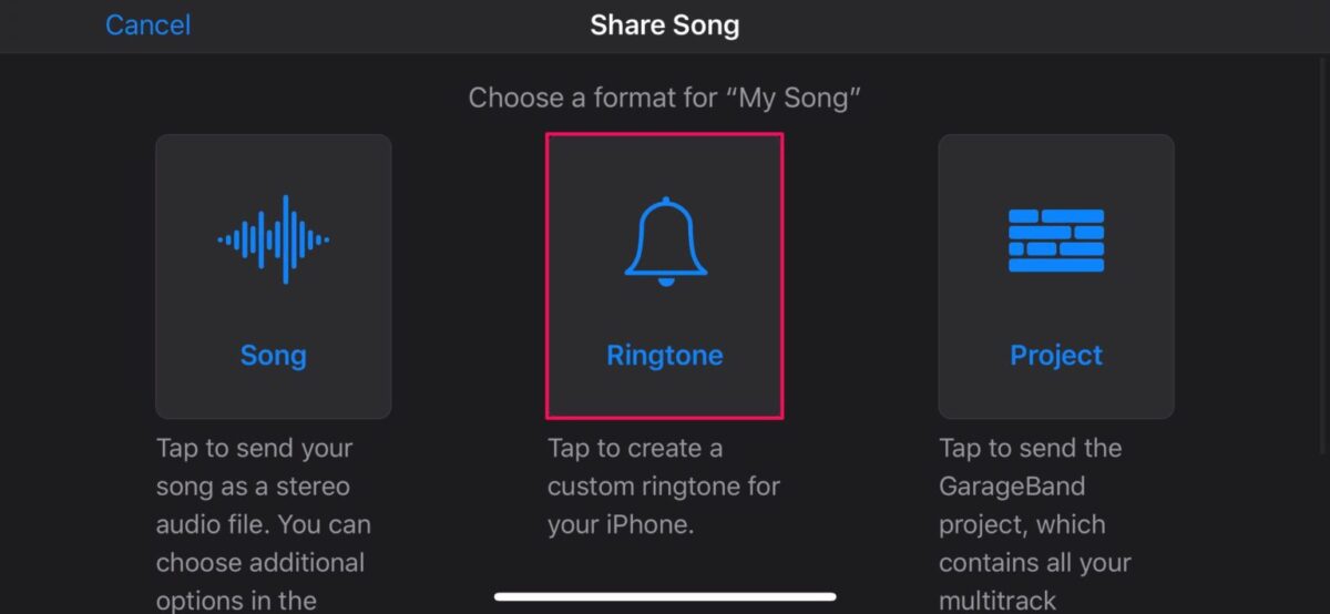 How to use GarageBand to create custom ringtones