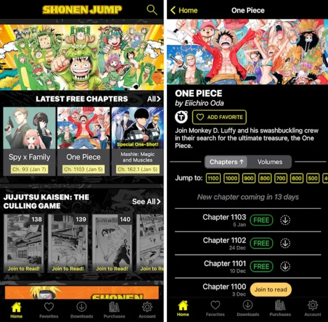 Shonen Jump Manga & Comics 